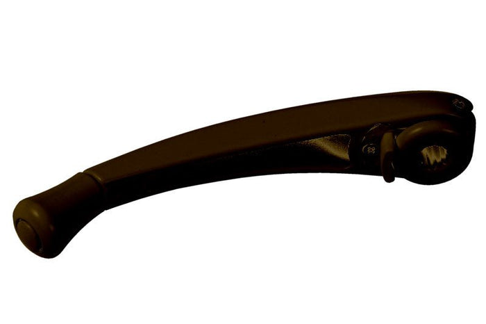Roto Hardware Folding 5/16" Spline Dark Brown Crank Handle - Reflect Window & Door
