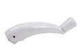 White Folding Crank Handle – Roto Hardware Female Style for Casement Window Operator - Reflect Window & Door