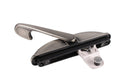 Roto Hardware Casement Window Multi - Point Pro Lock Handle – Pewter Finish - Reflect Window & Door