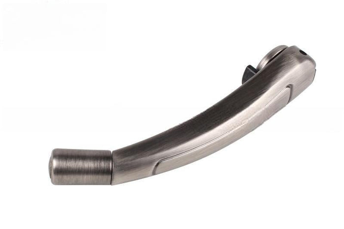 Roto Hardware Pewter Folding Crank Handle - 5/16" Spline - Reflect Window & Door