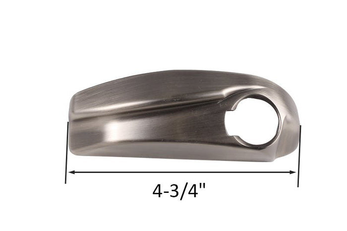 Roto Hardware Left Hand Pewter Metal Window Operator Cover – Durable Casement Window Replacement Part - Reflect Window & Door