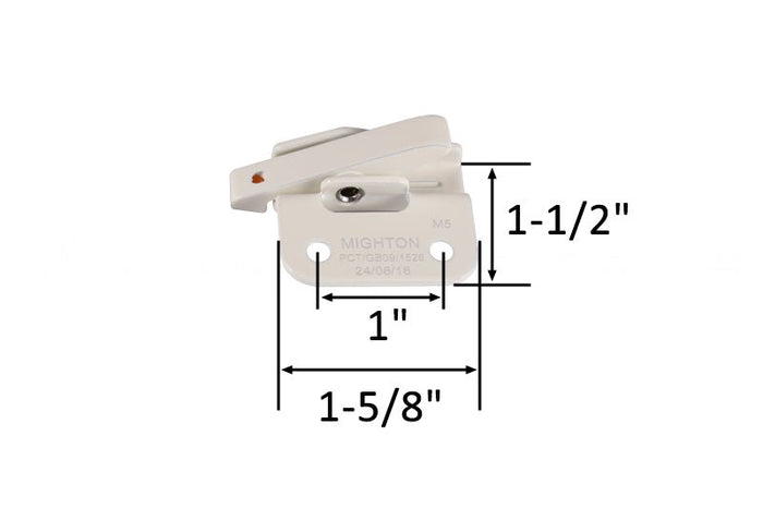Roto Hardware Reverse Retrofit Lock – White Window Opening Control Device (Pair) - Reflect Window & Door