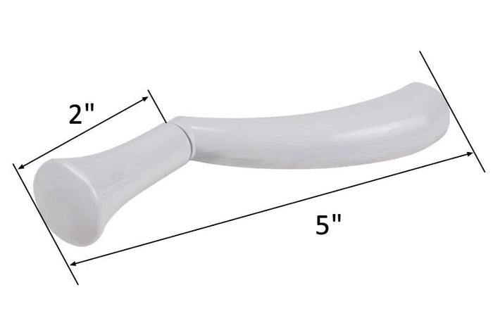 Roto Hardware White Easy Grip Crank Handle – Casement Window Operator Replacement - Reflect Window & Door