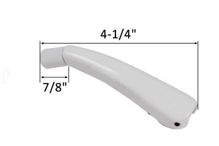 Roto Hardware White Lock Out Crank Handle – X10 Series Window Operator Handle - Reflect Window & Door