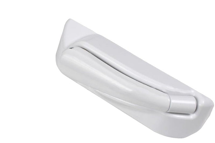 Roto Left Hand White Window Operator Handle and Cover – Durable Window Part - Reflect Window & Door