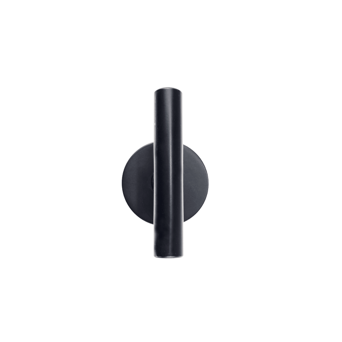 Round T-Bar Thumb Turn Door Handle Set | Plain Design on Round Rosette | 304 Stainless Steel