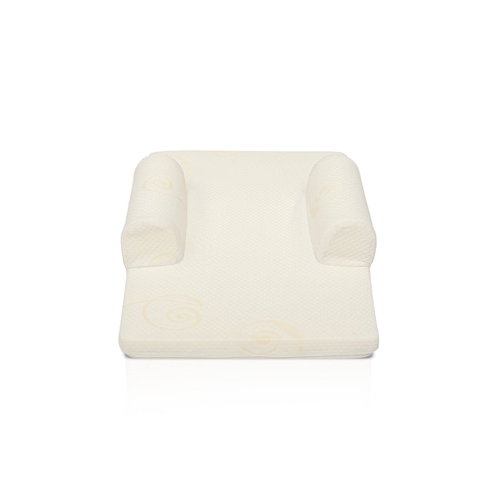 Safe and Clean Infant Sleep Positioner, front view