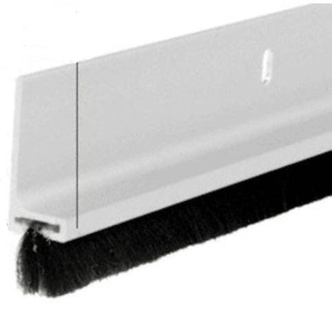 144" Aluminum Finned Entry Door Sweep – Durable Weatherproof Door Seal - Reflect Window & Door
