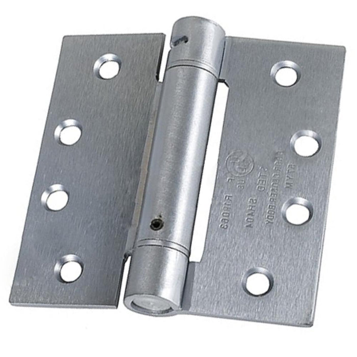Butt Style 4" x 4" Spring Hinge - Satin Chrome - Reflect Window & Door