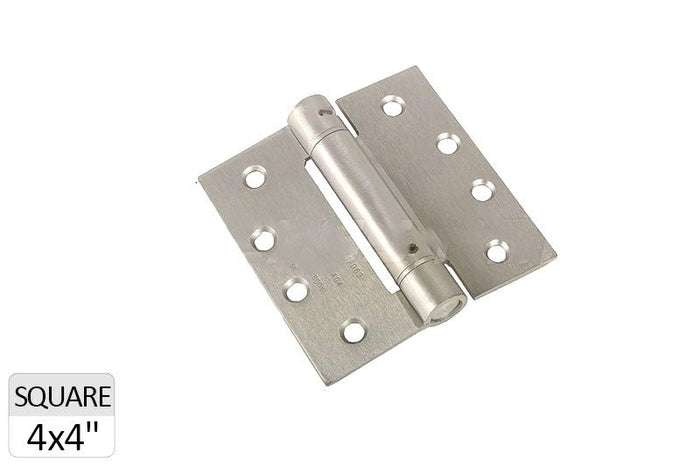 Butt Style 4" x 4" Spring Hinge - Satin Nickel - Reflect Window & Door