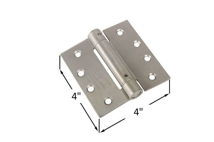 Butt Style 4" x 4" Spring Hinge - Satin Nickel - Reflect Window & Door