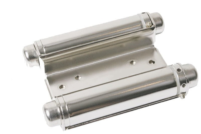 Heavy - Duty 6" Double Action Door Hinge in Satin Nickel - Reflect Window & Door