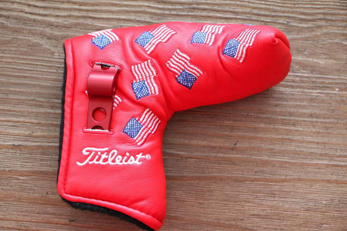 Scotty Cameron 2002 Red Dancing Flags Headcover