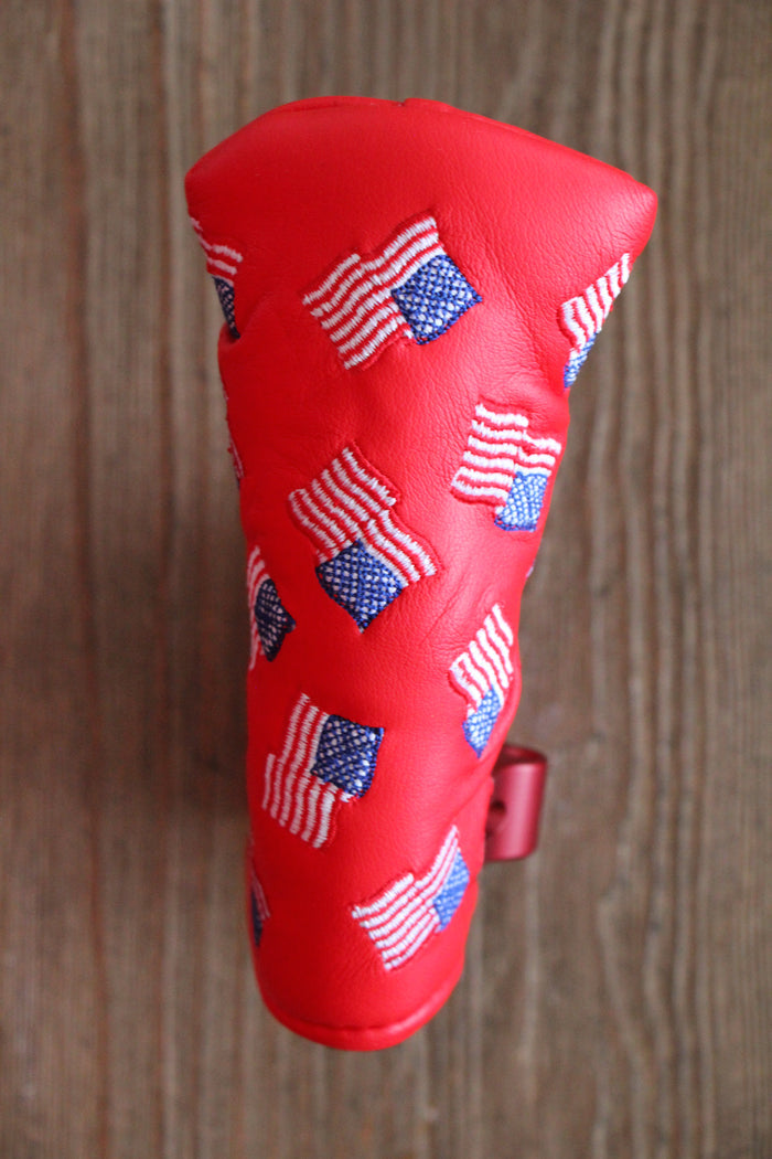 Scotty Cameron 2002 Red Dancing Flags Headcover
