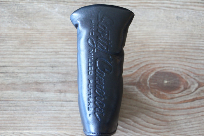 Scotty Cameron Custom Shop Black Pinflag Steerhide Headcover