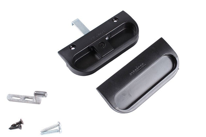 Sliding Screen Door Handle Replacement – Screenco Black 3 - 1/2" - Reflect Window & Door