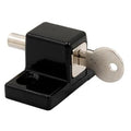 Security Push - In Keyed Lock - Black - Reflect Window & Door