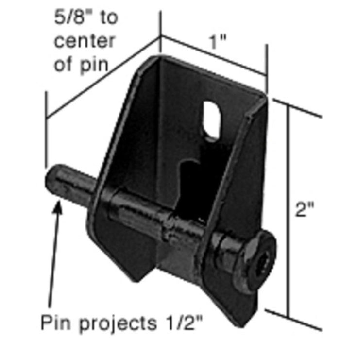 Security "Push - Pull" Door and Window Lock - Black - Reflect Window & Door