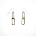 Short Paperclip Chain Earrings