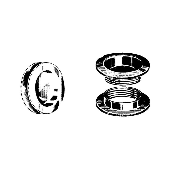 Showcase Threaded Finger Pull - Reflect Window & Door