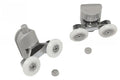 Sliding Shower Door Top & Bottom Roller Set - Durable Rollers for Smooth Shower Door Operation - Reflect Window & Door
