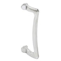 Shower Door Single Sided Pull Handle - Chrome 3 - 1/2" - Reflect Window & Door