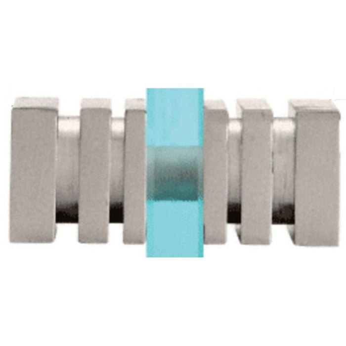 Shower Door Square Back - to - Back Style Knobs - Reflect Window & Door