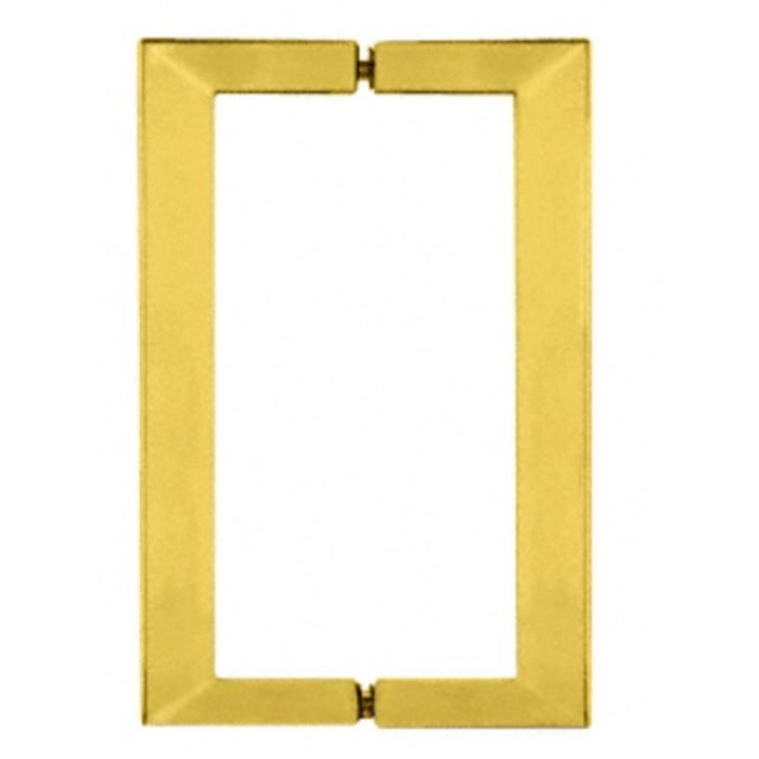Shower Door Square Tubing 8 x 8 Back - to - Back Pull Handles - Reflect Window & Door