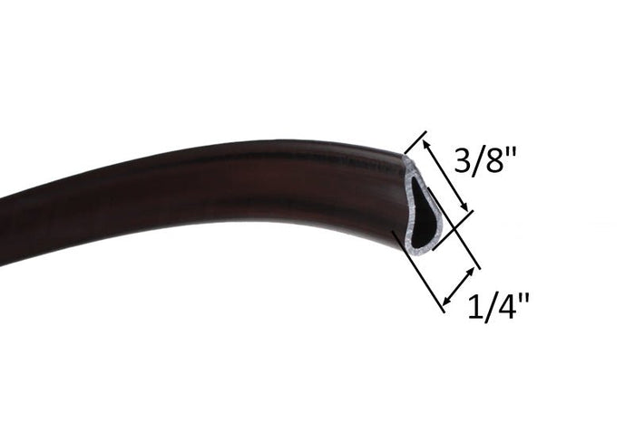 Silicone Bulb Seal Self - Adhesive Fire and Smoke Doors – Fire - Rated Door Weatherstrip Seal - Reflect Window & Door