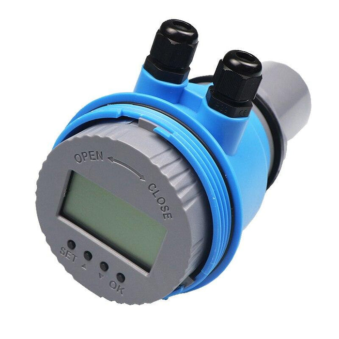 Silo Level Measurement Non contact 10 meters Water Diesel Fuel Tank Level Sensor Ultrasonic Depth Level Meter Transmitter.ultrasonic level transmitter price