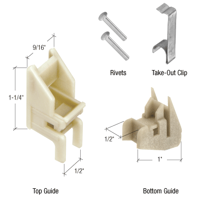 Single Hung or Double Hung Sliding Window Channel Balance Repair Kit - Reflect Window & Door