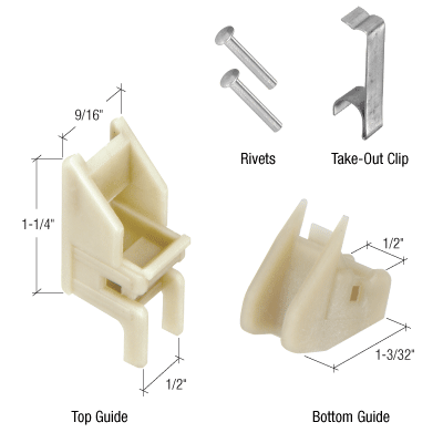 Single Hung or Double Hung Window Channel Sash Balance Repair Kit - Reflect Window & Door