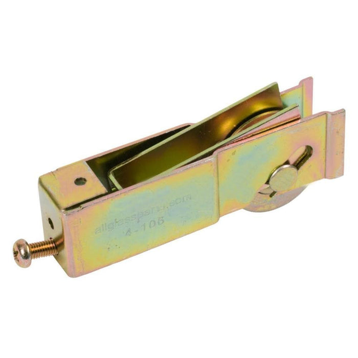 Sliding Glass Patio Door 1 - 1/4" Steel Ball Bearing Roller With 1" Wide Housing For Custom Doors - Reflect Window & Door