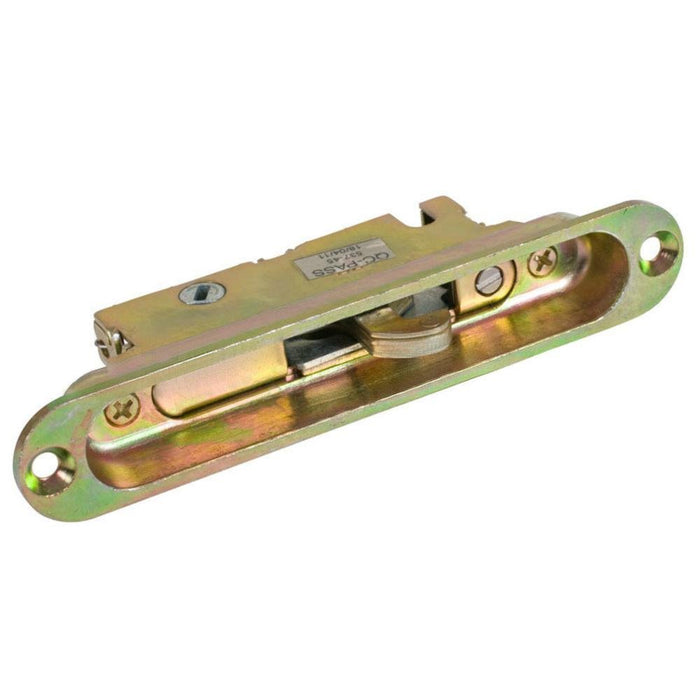 Sliding Glass Patio Door 1" Wide Mortise Lock with 5 - 1/4" Screw Holes - Reflect Window & Door