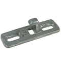 Sliding Glass Patio Door 15/16" Wide Lock Keeper With 1 - 3/4" Screw Holes - Reflect Window & Door