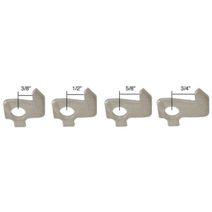 Sliding Glass Patio Door Handle Latch Hook Set - Reflect Window & Door
