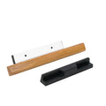 Sliding Glass Patio Door Wood/Aluminum Mortise - Style Handle 3 - 15/16" Screw Holes - White - Reflect Window & Door