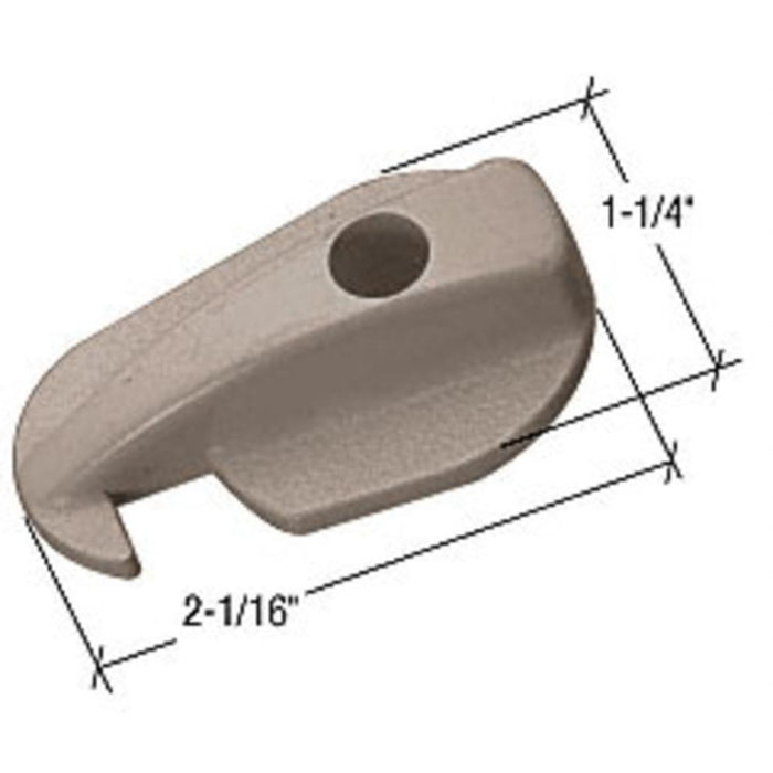Sliding Patio Screen Door Latch 2 - 1/16" for Andersen Doors – Replacement Lock for Sliding Screen Doors - Reflect Window & Door