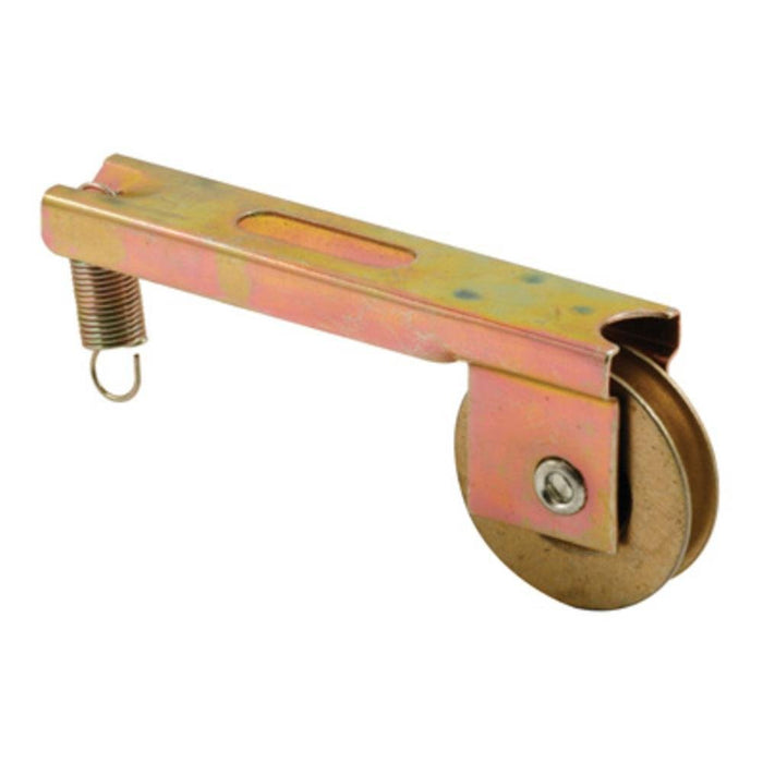 Sliding Patio Screen Door Spring Tension 1" Steel Ball Bearing Center Groove Roller - Reflect Window & Door