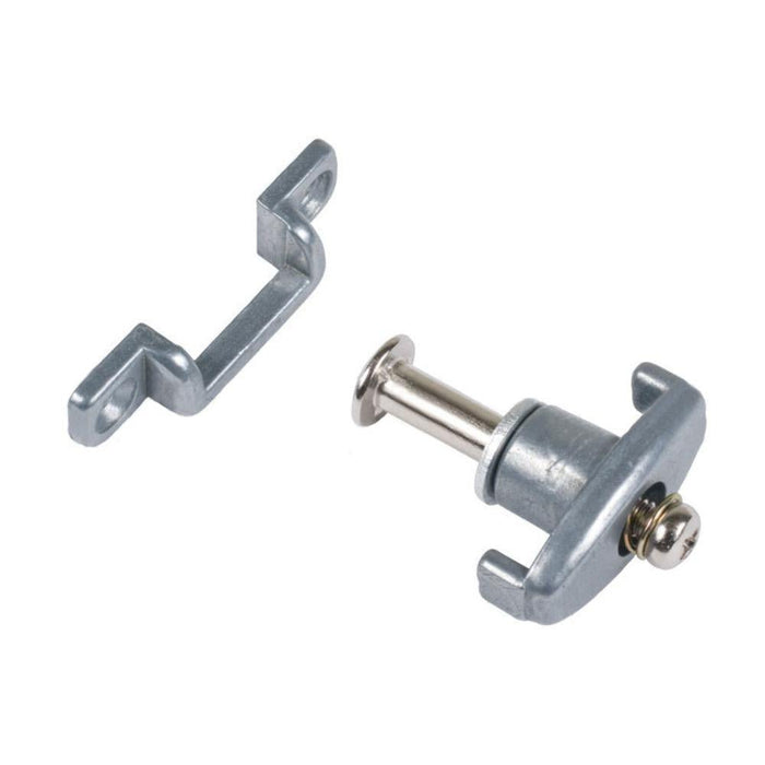 Sliding Patio Screen Door Latch Set With 1 - 1/4" Screw Holes - Reflect Window & Door
