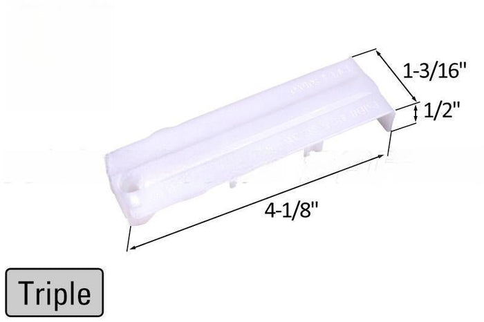 Sliding Window 1/2" Triple Coil Carrier – Window Balance Support Assembly - Reflect Window & Door