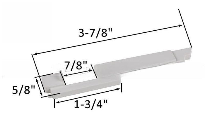 Sliding Window Left and Right Hand Slide Bolt Set – Durable Window Security Locks - Reflect Window & Door