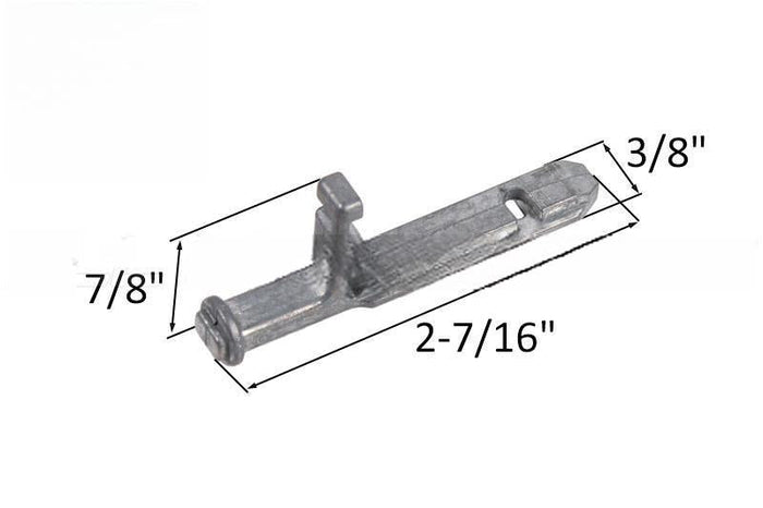Sliding Window 2 - 7/16" Tilt Latch Pivot Bar – Durable Window Hardware Replacement - Reflect Window & Door