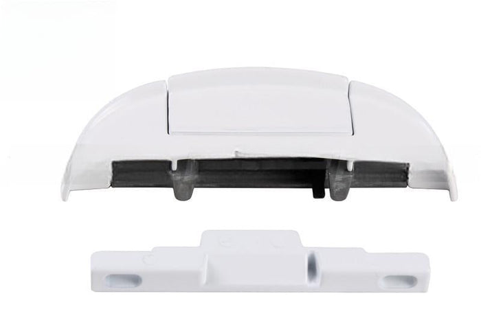 Sliding Window Security Lock – Durable White Centre Lock - Reflect Window & Door