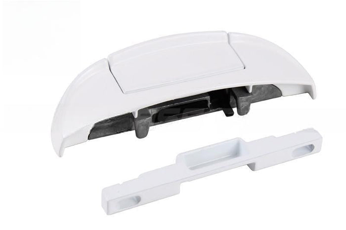 Sliding Window Security Lock – Durable White Centre Lock - Reflect Window & Door