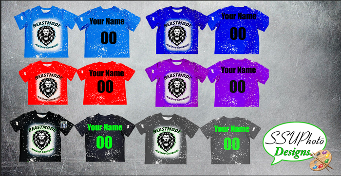 Splatter Cornhole Shirts (Beast Mode)