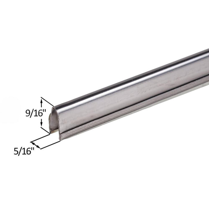 Sliding Glass Patio Door Replacement Large Sill Track Cover – 10 - Foot Durable Track Protector - Reflect Window & Door