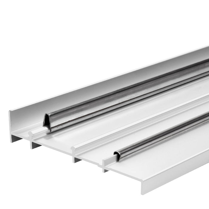 Sliding Glass Patio Door 8' Replacement Large Sill Track Cover – Durable Bottom Track Protector for Smooth Sliding Door Operation - Reflect Window & Door