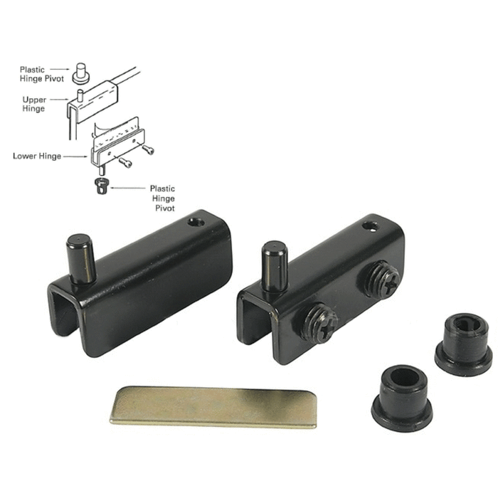 Standard Mount Glass Door Hinges - Reflect Window & Door