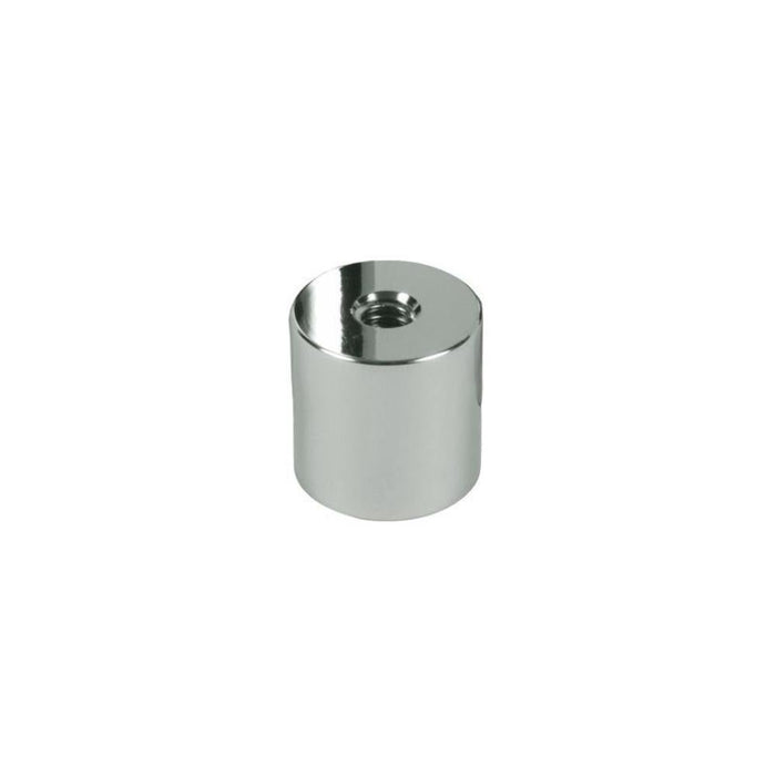 Standoff Bases (1 - 1/4" Diameter) (Chrome) (Height 1 - 1/2") - Reflect Window & Door